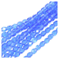 Perles de Bohème Transparentes Rondes Facettées ø 6 mm Trou ø 0,5 mm - Perles Corner - Rougier et Plé