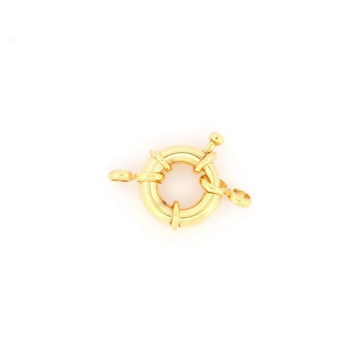 Fermoirs Bouée ø 13 mm Doré à l'or fin 24K - Perles Corner - Rougier et Plé