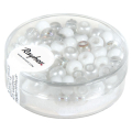 Perles de rocailles 5,5 mm Trou 2 mm Tons assortis - Rayher - Rougier et Plé