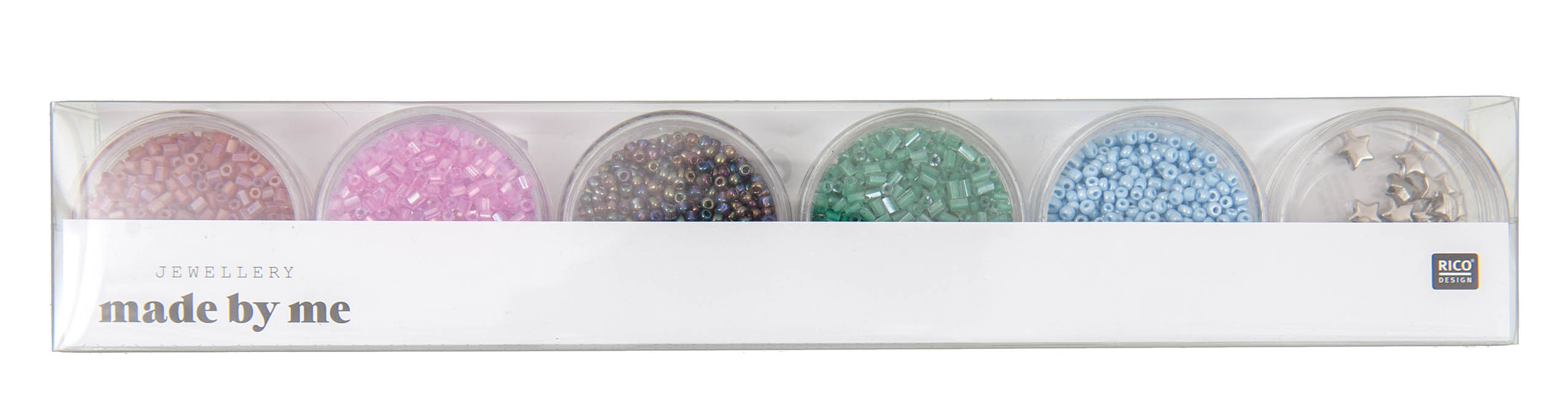 Lot 6 Boîtes Perles Rocailles Multicolores - Rico Design - Rougier et Plé
