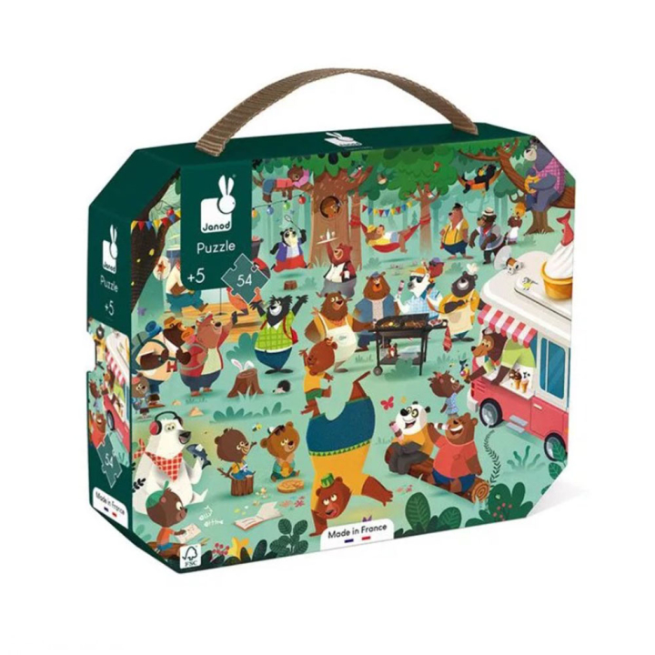 Puzzle La cousinade des ours 54 pcs - Janod - Rougier et Plé