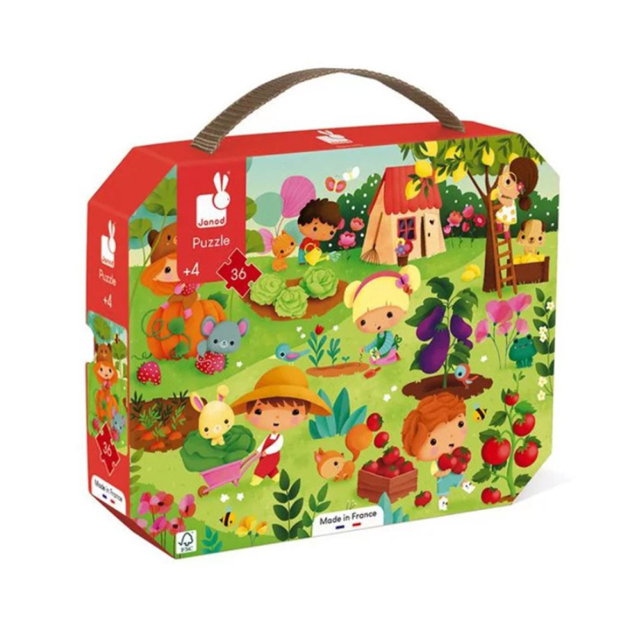 Puzzle Potager 36 pcs - Janod - Rougier et Plé