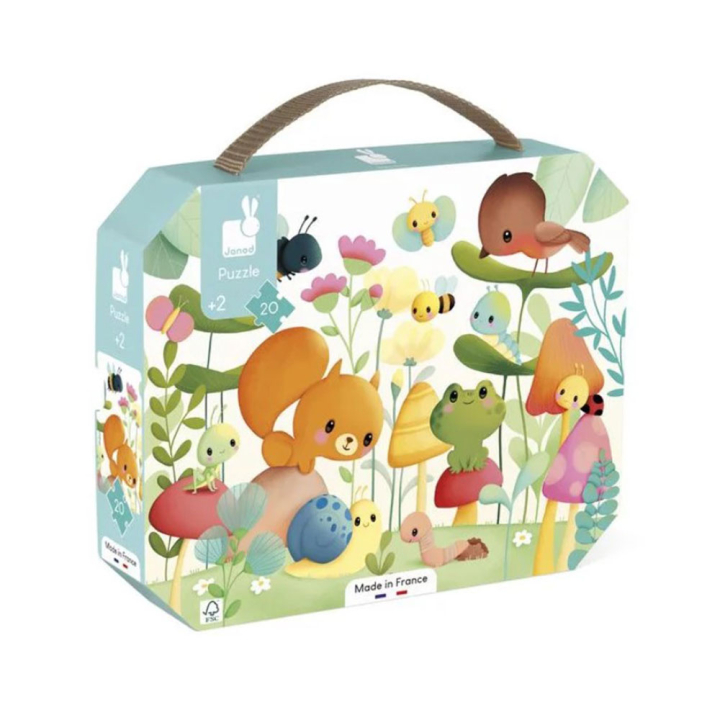 Puzzle Les compagnons du jardin 20 pcs - Janod - Rougier et Plé