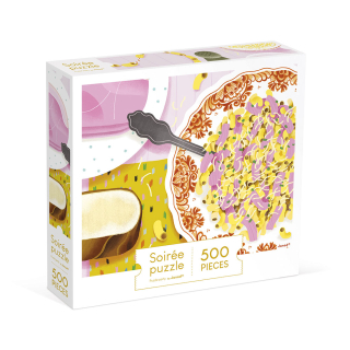 Puzzle Coquillettes jambon 500 pcs - Janod - Rougier et Plé