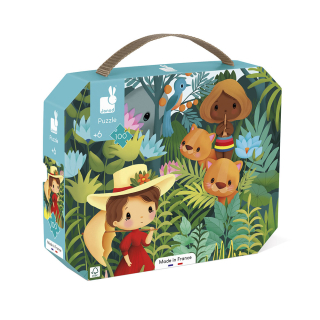 Puzzle Inspiré de Rousseau 100 pcs - Janod - Rougier et Plé