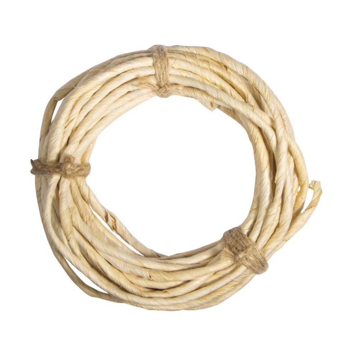Corde en feuilles de maïs torsadée Ø 5 mm 10 m - Rayher - Rougier et Plé