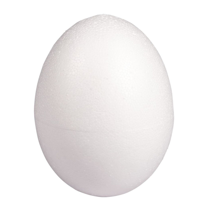 Œuf en Polystyrène Plein 10 cm - Rayher - Rougier et Plé