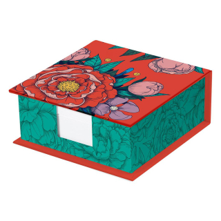 Bloc cube Frida Kahlo 11 x 11 x 4 cm 300 feuillets unis 9,8 x 9,8 cm - Clairefontaine - Rougier et Plé