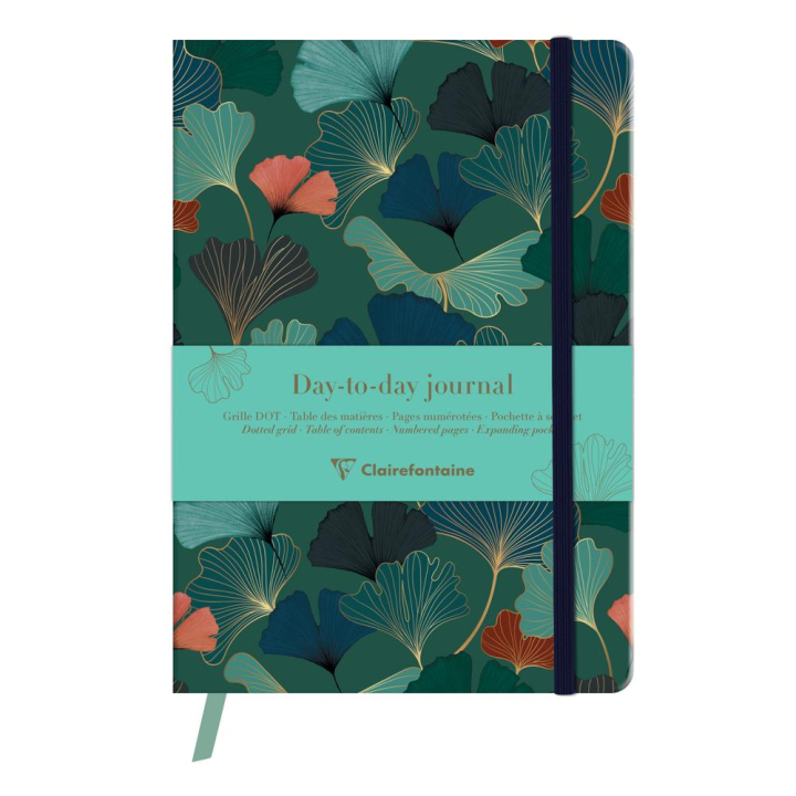 Day-to-Day Journal Gaïa bleu 14,8 x 21 cm - Clairefontaine - Rougier et Plé
