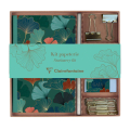 Kit de papeterie Gaïa bleu 18,5 x 19,3 cm - Clairefontaine - Rougier et Plé