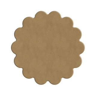 Rond Corolle en Bois 11 x 11 cm - Aladine - Rougier et Plé