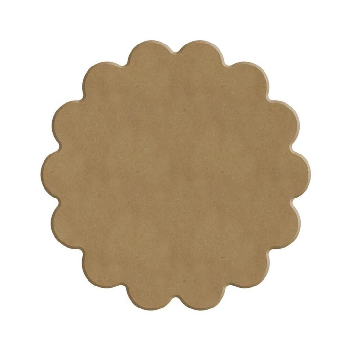 Rond Corolle en Bois 11 x 11 cm - Aladine - Rougier et Plé