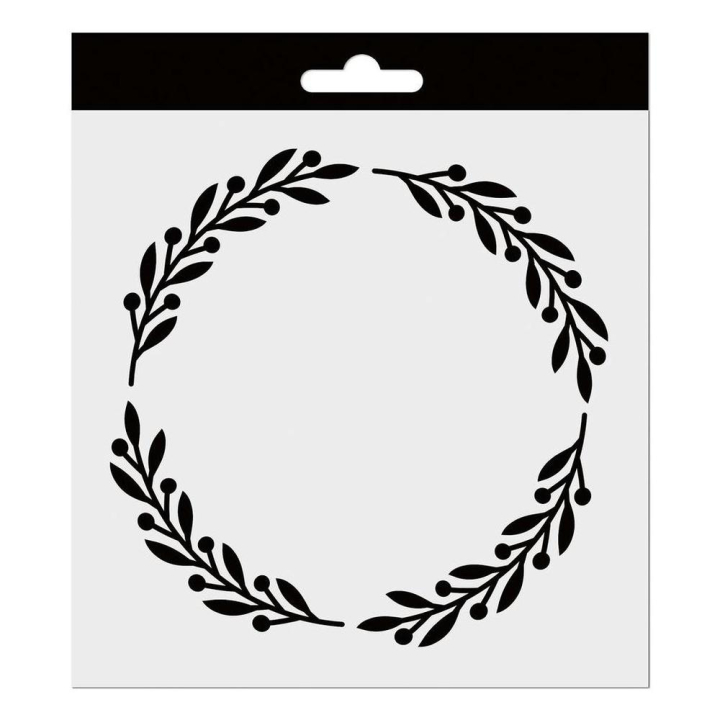 Pochoir Couronne 15 x 15 cm - Aladine - Rougier et Plé
