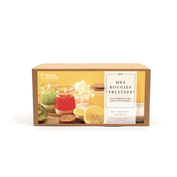 Coffret Bougies fruitées - Graine Créative - Rougier et Plé