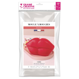Moule Bougie Bouche - Graine Créative - Rougier et Plé