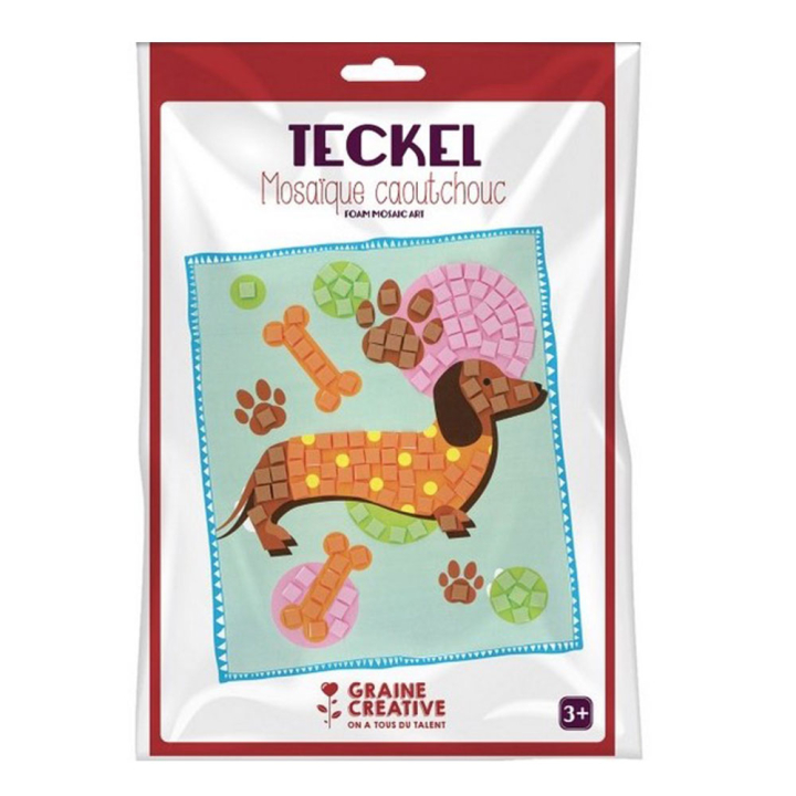 Mosaïque Kit Eva teckel - Graine Créative - Rougier et Plé
