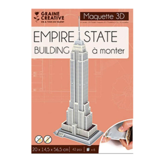 Maquette Puzzle 3D Empire State Building - Graine Créative - Rougier et Plé