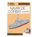Maquette Puzzle 3D Navire de combat - Graine Créative - Rougier et Plé