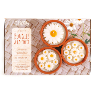 Coffret DIY Bougies à la folie - Graine Créative - Rougier et Plé