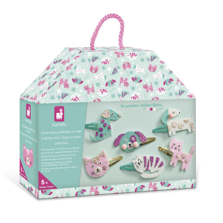 Kit 6 barrettes à créer Little pets - Janod - Rougier et Plé