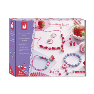 Kit créatif 5 bijoux gourmandises à créer - Janod - Rougier et Plé