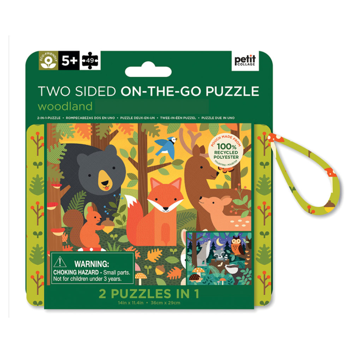 Puzzle 2 en 1 Forêt 49 pcs - DAM - Rougier et Plé