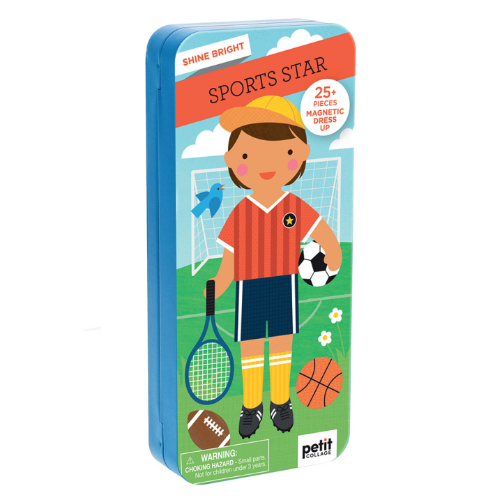 Jeu magnétique Dress up Sportif - DAM - Rougier et Plé
