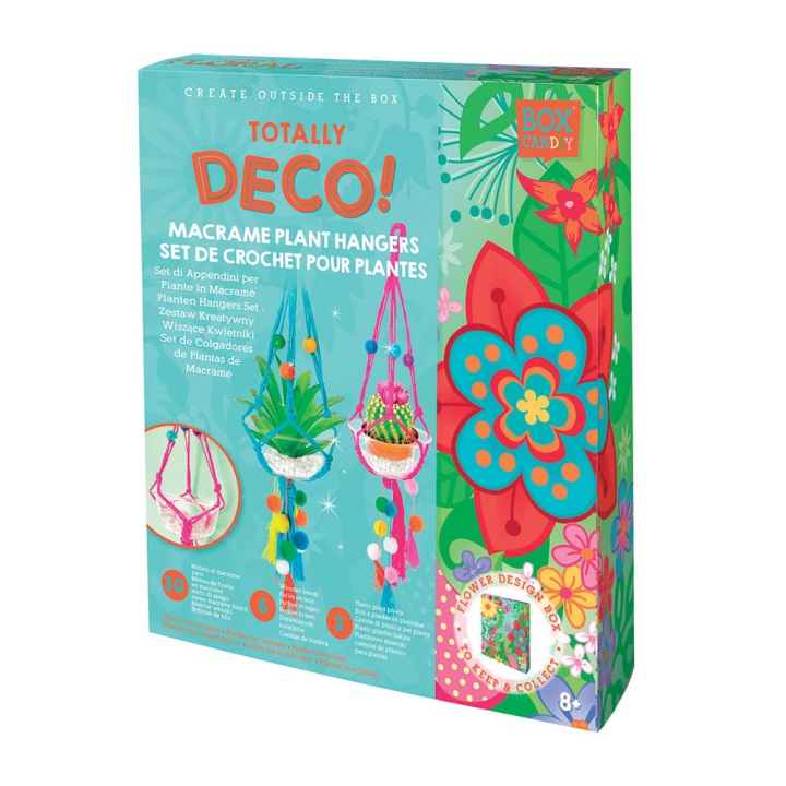 Kit macramé pour plantes - Box CANDIY - Rougier et Plé