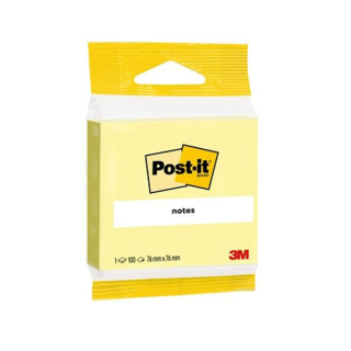 Bloc Post'it 100 feuilles 7.6 x 7.6 cm - 3M - Rougier et Plé
