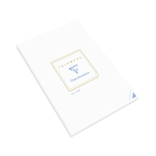 Bloc de correspondance Triomphe A5 50 feuilles velin uni 90g - Clairefontaine - Rougier et Plé