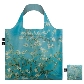 Sac shopping pliable avec pochette zip V. Van Gogh L'amandier en fleur - Loqi - Rougier et Plé
