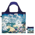 Sac shopping pliable avec pochette zip K. Hokusai Le Fuji de Gotenyama à Shinagawa - Loqi - Rougier et Plé