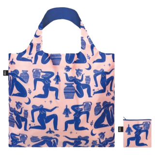 Sac shopping pliable avec pochette zip M. Conlan Femmes et vases - Loqi - Rougier et Plé