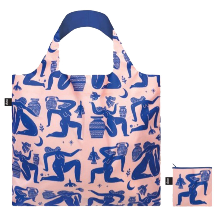 Sac shopping pliable avec pochette zip M. Conlan Femmes et vases - Loqi - Rougier et Plé