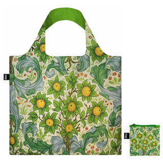 Sac shopping pliable avec pochette zip W. Morris J. Dearle Verger - Loqi - Rougier et Plé