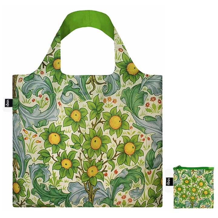 Sac shopping pliable avec pochette zip W. Morris J. Dearle Verger - Loqi - Rougier et Plé