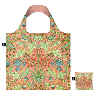 Sac shopping pliable avec pochette zip W. Morris Hyacinth - Loqi - Rougier et Plé