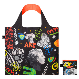 Sac shopping pliable avec pochette zip Classic art - Loqi - Rougier et Plé
