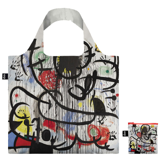 Sac shopping pliable avec pochette zip J. Miró Mai 68 - Loqi - Rougier et Plé