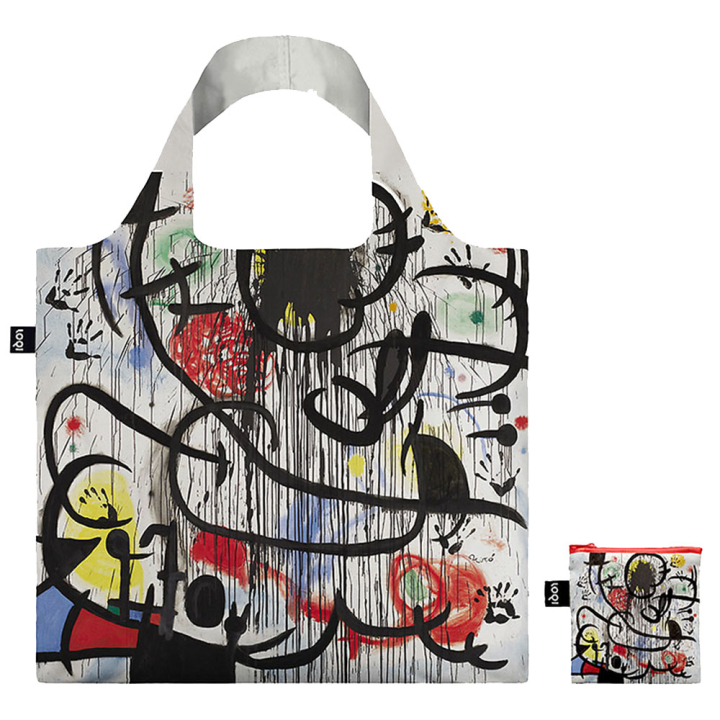 Sac shopping pliable avec pochette zip J. Miró Mai 68 - Loqi - Rougier et Plé