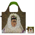Sac shopping pliable avec pochette zip F. Kahlo Autoportrait en Tehuana - Loqi - Rougier et Plé
