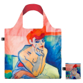 Sac shopping pliable avec pochette zip A. Derain La femme en chemise - Loqi - Rougier et Plé
