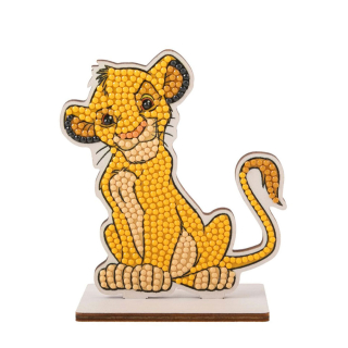 Broderie Diamant Figurine Simba - Crystal Art - Rougier et Plé