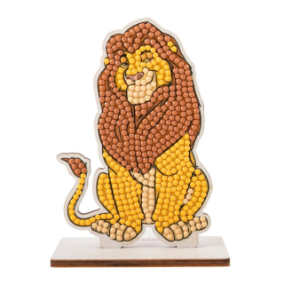 Broderie Diamant Figurine Mufasa - Crystal Art - Rougier et Plé