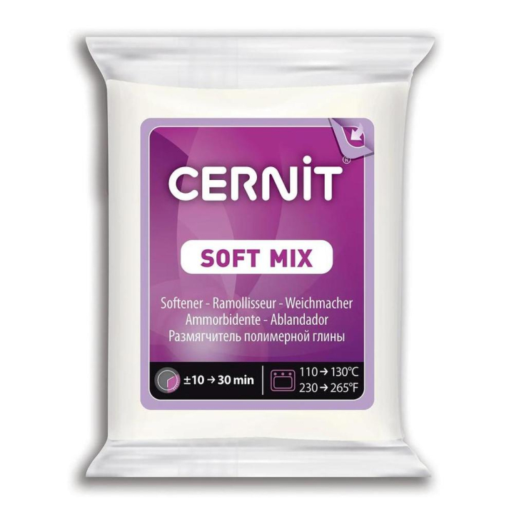 Axilliaire ramolisseur Soft mix Blanc 56 g - Cernit - Rougier et Plé