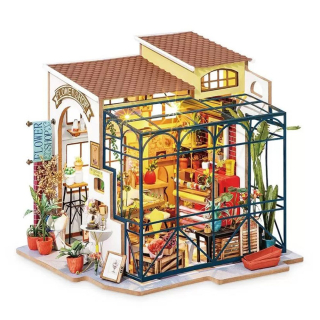 Maison miniature DIY Emily's flower shop - Rolife - Rougier et Plé