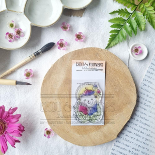 Tampons transparents 5 x 8 cm Doudou zen - Chou & Flowers - Rougier et Plé