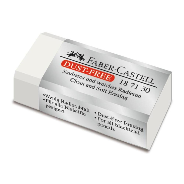 Gomme Dust-Free blanche - Faber-Castell - Rougier et Plé