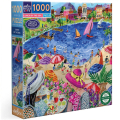Puzzle Lunch by the sea 1000 pcs - Eeboo - Rougier et Plé