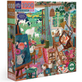 Puzzle Artist's cottage 1000 pcs - Eeboo - Rougier et Plé
